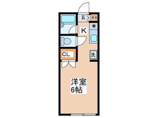 エステル堀之内の物件間取画像